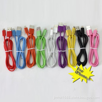 Colorful iPhone5 USB Cable and Charging USB Cable